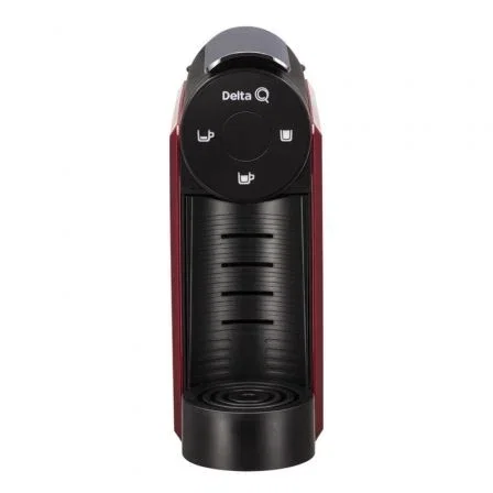 Delta Cafetera de Cápsulas Mini Qool Roja Delta Cafetera de Cápsulas Mini Qool Roja